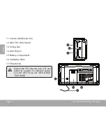 Preview for 4 page of Coby CRA59 - Clock Radio - Mirror Instruction Manual