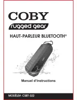 Предварительный просмотр 13 страницы Coby CSBT-322 User Manual