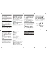 Preview for 4 page of Coby csbt22 User Manual