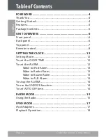 Preview for 2 page of Coby CSMP160 - Digital Speaker System Instruction Manual