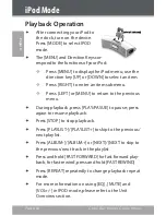 Preview for 18 page of Coby CSMP160 - Digital Speaker System Instruction Manual