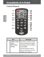 Preview for 34 page of Coby CSMP160 - Digital Speaker System Instruction Manual