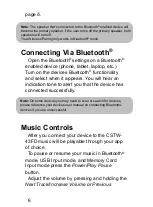 Preview for 6 page of Coby CSTW-43FD Instruction Manual