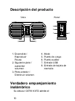 Preview for 10 page of Coby CSTW-43FD Instruction Manual