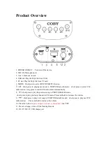 Предварительный просмотр 3 страницы Coby CSTW-548-2FD Instruction Manual