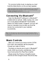 Preview for 6 page of Coby CSTW530 Instruction Manual