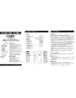 Coby CT-P370 Instruction Manual preview