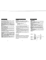 Preview for 2 page of Coby CT-P5200 Owner'S Manual