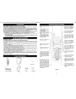 Предварительный просмотр 4 страницы Coby CT-P8500 Installation And Operating Manual