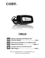 Coby CVM220 Instruction Manual preview