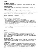 Preview for 4 page of Coby CX-788 Operation Manual