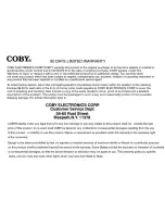 Preview for 8 page of Coby CX-CD115 User Manual