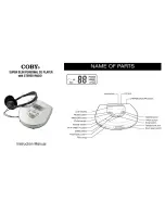 Предварительный просмотр 1 страницы Coby CX-CD305 Instruction Manual