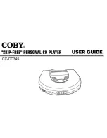 Предварительный просмотр 1 страницы Coby CX-CD345 User Manual