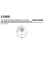 Coby CX-CD595 User Manual preview