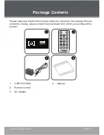 Preview for 9 page of Coby DP-5588 Instruction Manual