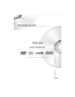 Предварительный просмотр 1 страницы Coby DVD-224 User Manual