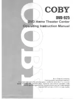 Preview for 3 page of Coby DVD-925 Instruction Manual