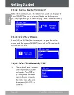 Preview for 10 page of Coby IR850 - Wireless Internet Radio System Instruction Manual