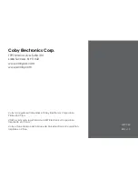 Preview for 124 page of Coby Kyros MID1042 Series Quick Start Manual