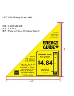 Coby LEDTV2256 Energy Manual предпросмотр