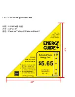 Предварительный просмотр 1 страницы Coby LEDTV2456 Energy Manual