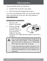 Предварительный просмотр 22 страницы Coby MP-300 1GB Instruction Manual