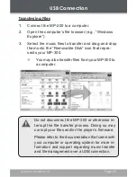 Предварительный просмотр 23 страницы Coby MP-300 1GB Instruction Manual