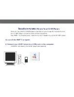 Предварительный просмотр 8 страницы Coby MP-610 Quick Setup Manual