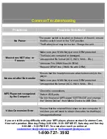 Preview for 12 page of Coby MP-C7082 - 1 GB Digital Player Setup Manual