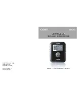 Coby MP-C751 User Manual предпросмотр