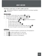 Предварительный просмотр 21 страницы Coby MP-C781 Instruction Manual