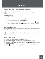 Предварительный просмотр 23 страницы Coby MP-C781 Instruction Manual