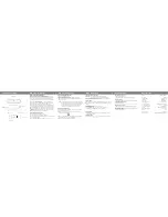 Preview for 2 page of Coby MP-C827 User Manual