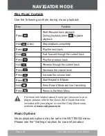 Preview for 18 page of Coby MP-C846 Instruction Manual