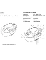 Предварительный просмотр 1 страницы Coby MP-CD450 User Manual