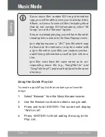 Preview for 12 page of Coby MP600-1G Instruction Manual