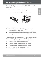 Preview for 27 page of Coby MP600-1G Instruction Manual