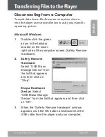 Preview for 29 page of Coby MP600-1G Instruction Manual