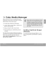 Предварительный просмотр 25 страницы Coby MP601 Series Instruction Manual