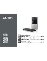 Coby MP757 Quick Start Manual предпросмотр