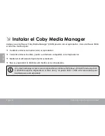 Preview for 34 page of Coby MP820 Quick Start Manual