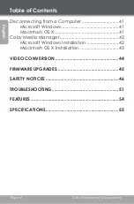 Предварительный просмотр 4 страницы Coby MP822-16G Instruction Manual