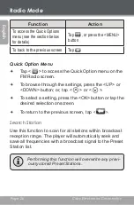 Предварительный просмотр 26 страницы Coby MP822-16G Instruction Manual