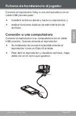 Предварительный просмотр 93 страницы Coby MP822-16G Instruction Manual