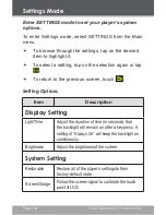 Предварительный просмотр 38 страницы Coby MP826 Instruction Manual