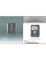 Coby MPC541 - MP 128 MB Digital Player User Manual предпросмотр