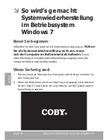 Preview for 26 page of Coby NBPC1023 Recovery Manual