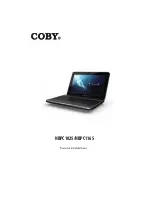 Preview for 1 page of Coby NBPC1025 User Manual