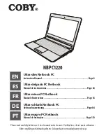 Coby NBPC1220 Instruction Manual preview